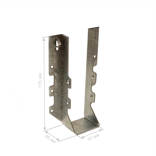 картинка Опора бруса раскрытая "Зуб Дракона" 175*45*51*1.2мм от магазина Румлес