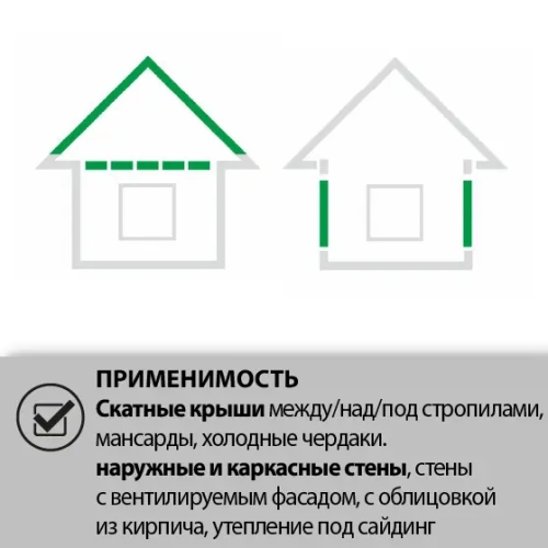 картинка Утеплитель Knauf NORD плита 100*600*1250мм (6 плит/уп, Λ0.033, S4,5м²) от магазина Румлес