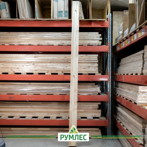 картинка Столб опорный клееный 100*100*3000мм Ель/Сосна сорт АВ от магазина Румлес