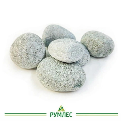 картинка Камни Жадеит шлифованный для электрокаменок (коробка/ведро/мешок 10кг) от магазина Румлес