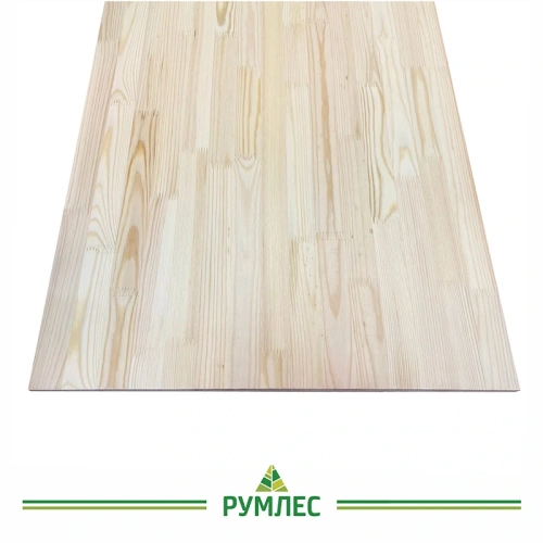 картинка Щит мебельный 18*600*3000мм Сосна сорт Экстра сращенный от магазина Румлес
