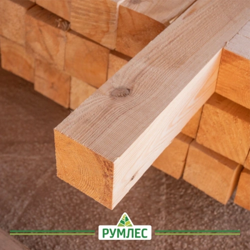 картинка Брус 150*150*6000мм 1-3 сорт (ГОСТ 8486-86) естественной влажности хвойные породы от магазина Румлес