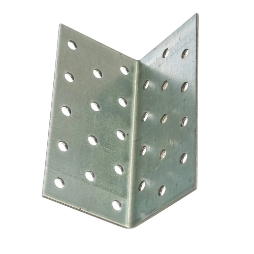картинка Уголок крепежный 90° оцинкованный 50*50*100*2мм от магазина Румлес