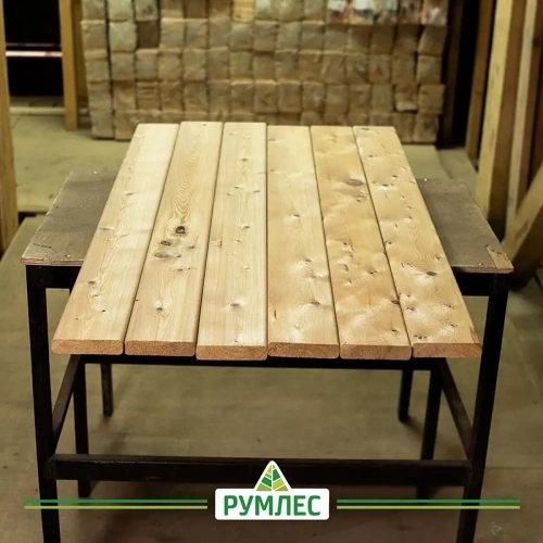 картинка Планкен прямой 20*90*1000мм сорт АВ лиственница от магазина Румлес