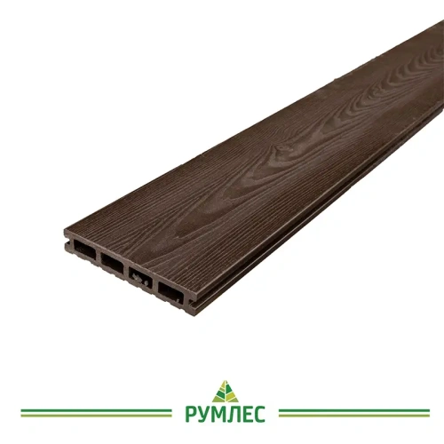 картинка ДПK доска террасная вельвет 24*143*4000мм венге комфорт от магазина Румлес