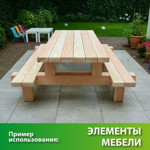 картинка Доска строганая камерной сушки 45*140*6000мм сорт АВ ель/сосна от магазина Румлес