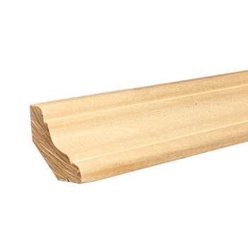 картинка Плинтус липа фигурный 45*1800мм сорт А цельный от магазина Румлес