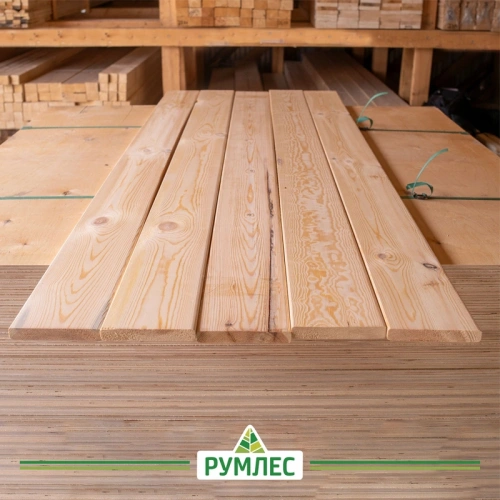 картинка Доска строганая камерной сушки 20*140*2000мм сорт С ель/сосна (с фаской на углах) от магазина Румлес