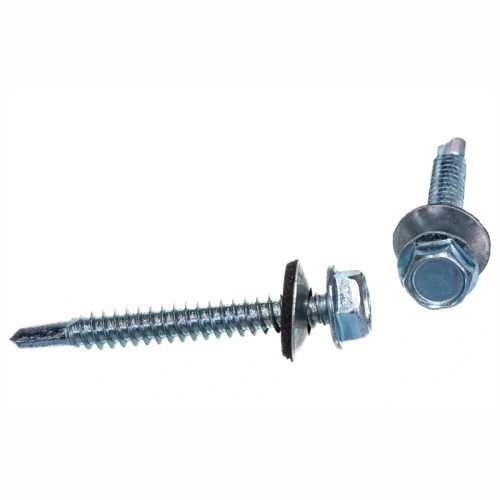 картинка Саморезы кровельные цинк 6,3*51мм металл/металл от магазина Румлес