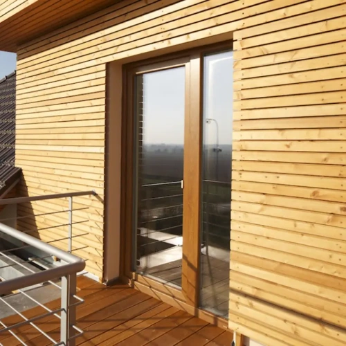 картинка Планкен скошенный 20*90*3000мм сорт АВ лиственница от магазина Румлес