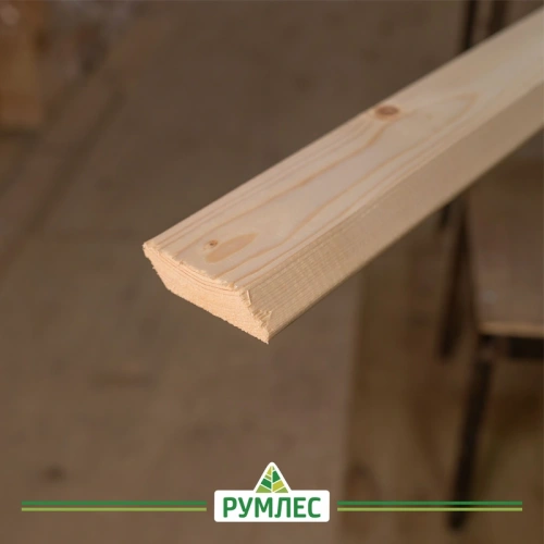 картинка Планкен скошенный 20*75*3000мм сорт АВ ель/сосна от магазина Румлес