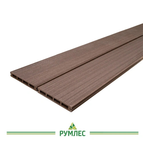картинка ДПK доска террасная вельвет 20*145*3000мм шоколад техно эконом от магазина Румлес