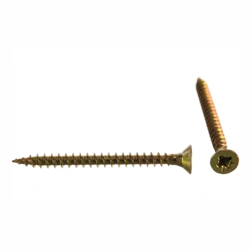 картинка Саморезы универсальные 3*35мм желтый цинк от магазина Румлес