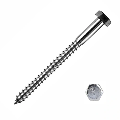 картинка Шуруп сантехнический 12*140мм от магазина Румлес