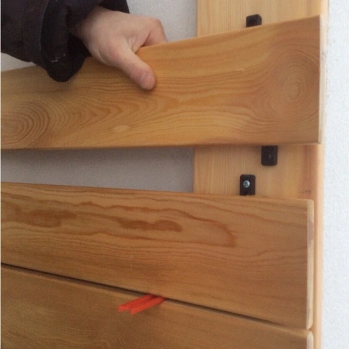 картинка Гвозdeck Дуэт 90 скрытый крепеж для деревянных фасадов и террасной доски, пластик от магазина Румлес