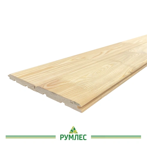 картинка Вагонка штиль лиственница 14*120(110)*3000мм сорт A сращенная (8шт/уп) от магазина Румлес