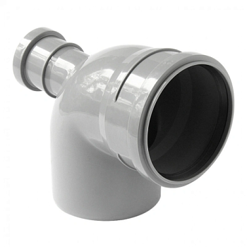 картинка Отвод фронтальный 110/50мм 87° выход тыл от магазина Румлес