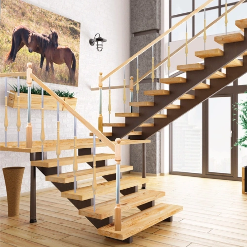 картинка Комбинированная балясина № 17 от магазина Румлес