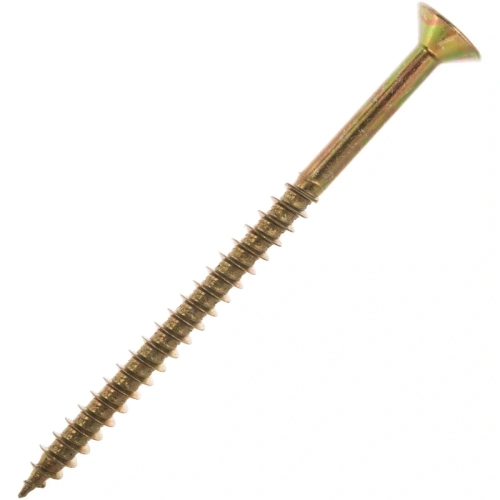 картинка Саморезы универсальные 6*90мм желтый цинк от магазина Румлес