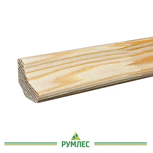 картинка Плинтус лодочка 30*3000мм сосна сорт Экстра от магазина Румлес