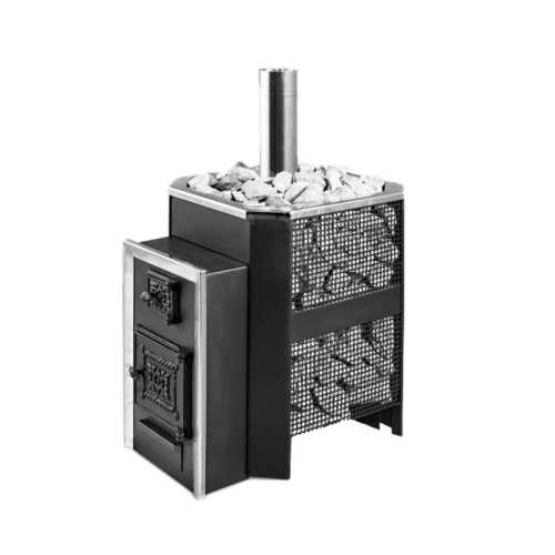 картинка Печь банная Радуга ПБ-33 без теплообменника, сталь 6мм от магазина Румлес