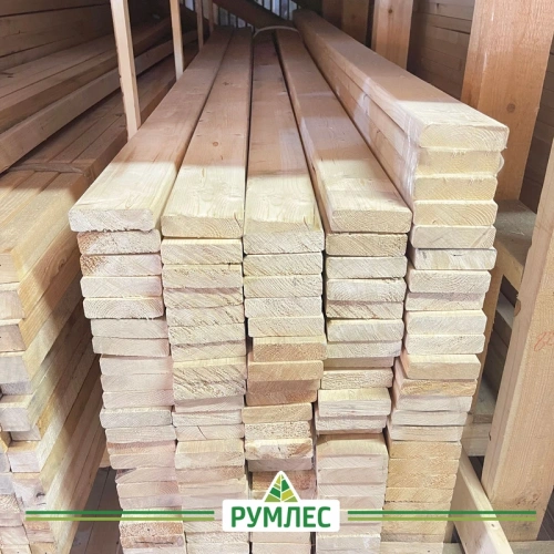 картинка Доска строганая камерной сушки 28*95*2000мм сорт AB ель/сосна (с фаской на углах) от магазина Румлес