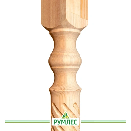 картинка Колонна 100*100*3000мм №10 Сосна сорт Экстра сращенная от магазина Румлес