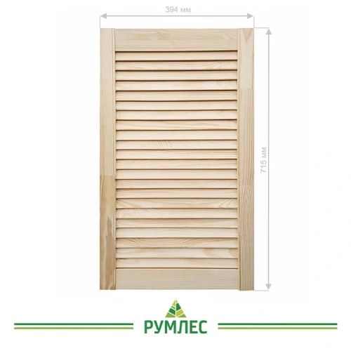 картинка Дверь жалюзийная 394*715мм сосна сорт Экстра от магазина Румлес