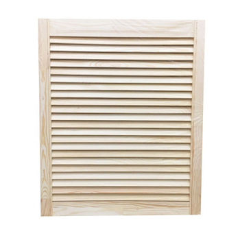 картинка Дверь жалюзийная 494*715мм сосна сорт Экстра магазин Румлес являющийся официальным дистрибьютором в России  картинка Дверь жалюзийная 494*715мм сосна сорт Экстра от магазина Румлес