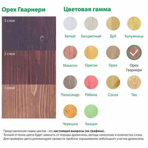 картинка Текстурол ТИКСО Гварнери Орех 3л деревозащитное средство от магазина Румлес