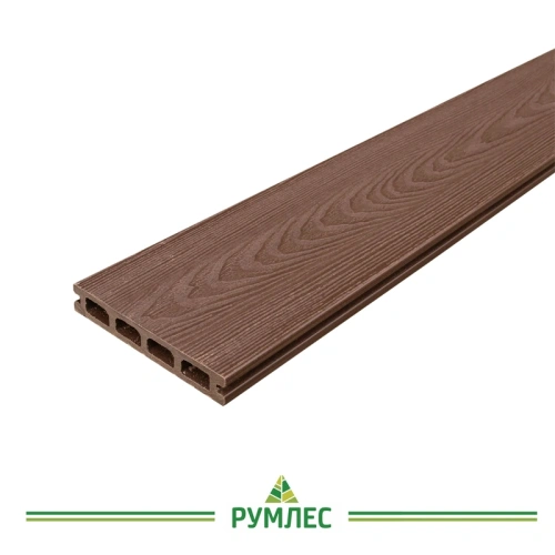 картинка ДПK доска террасная вельвет 24*143*4000мм шоколад комфорт от магазина Румлес
