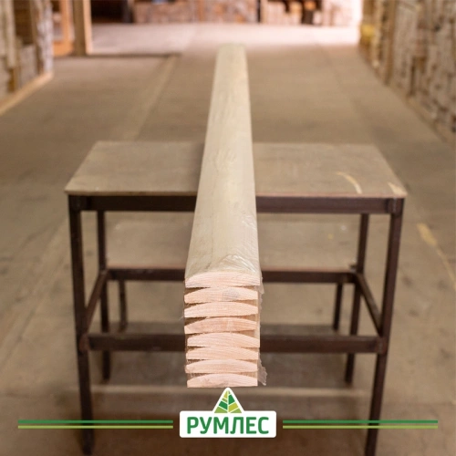 картинка Доска строганая камерной сушки 20*90*2000мм полубревно сорт АВ ель/сосна от магазина Румлес