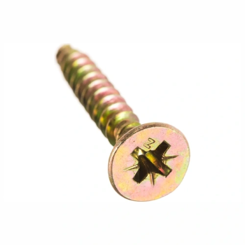 картинка Саморезы универсальные 5*35мм желтый цинк от магазина Румлес