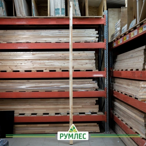 картинка Столб опорный клееный 60*60*3000мм Ель/Сосна сорт АВ от магазина Румлес