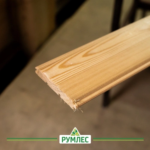 картинка Вагонка штиль лиственница 14*97(90)*1800мм сорт AB цельная (8шт/уп) от магазина Румлес