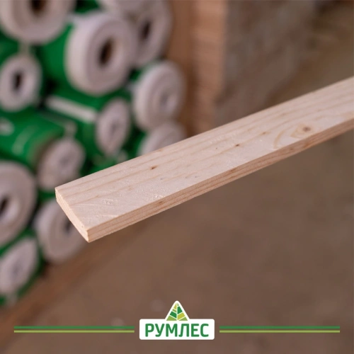 картинка Брусок строганый камерной сушки 10*40*2000мм сорт АВ ель/сосна от магазина Румлес
