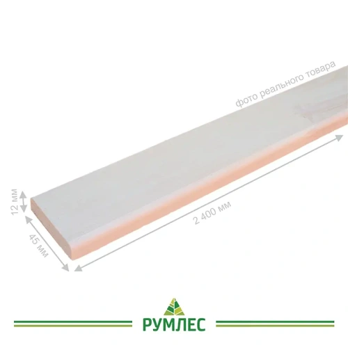 картинка Нащельник осина 45*2400мм сорт А сращенный от магазина Румлес