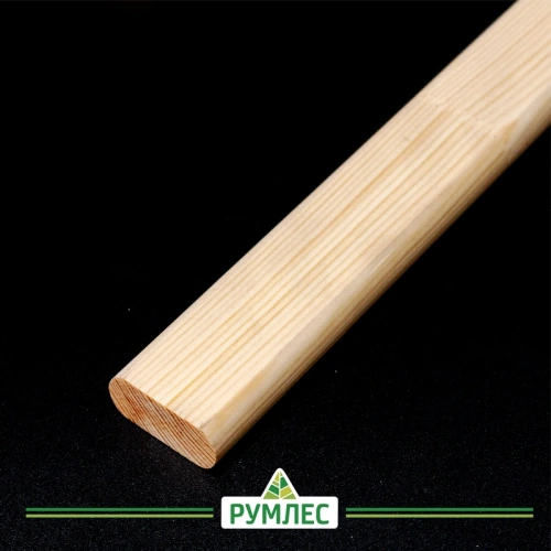 картинка Рейка сращенная для декора стен 18*40*3000мм сосна сорт Экстра (с увеличенной фаской R5 на углах) от магазина Румлес