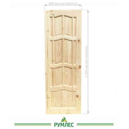 картинка Дверь межкомнатная глухая Ампир 2000*800мм от магазина Румлес