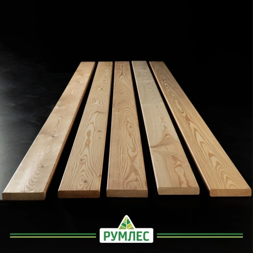 картинка Палубная доска 28*142*3000мм сорт А лиственница от магазина Румлес