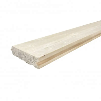 картинка Доска пола шпунтованная ель/сосна 25*115(110)*4000мм сорт АВ от магазина Румлес