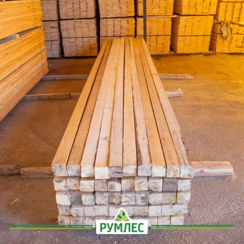 картинка Брус 100*100*6000мм 3-4 сорт ТУ естественной влажности хвойные породы от магазина Румлес