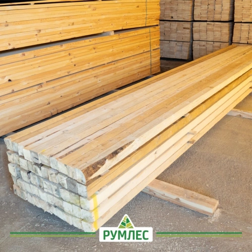 картинка Брус 100*100*6000мм 3-4 сорт ТУ естественной влажности хвойные породы от магазина Румлес