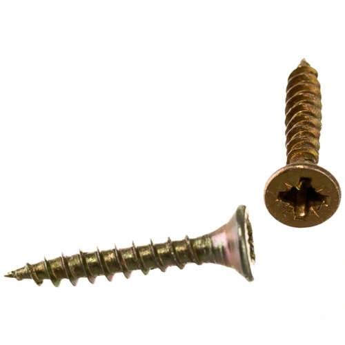 картинка Саморезы универсальные 2,5*16мм желтый цинк от магазина Румлес