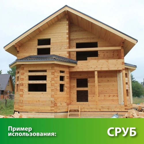 картинка Брус 150*150*6000мм естественной влажности 1 сорт ель/сосна дисковый распил от магазина Румлес