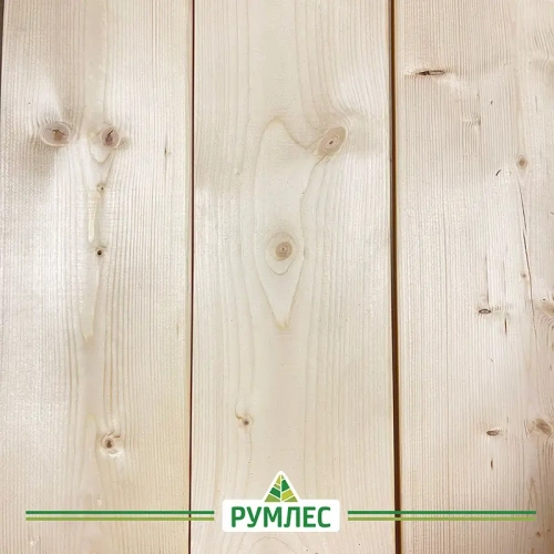картинка Доска строганая камерной сушки 36*140*3000мм сорт АВ ель/сосна (с фаской на углах) от магазина Румлес