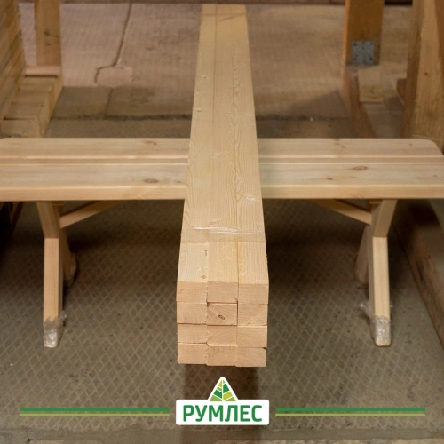 картинка Брусок строганый камерной сушки 40*50*2000мм сорт АВ ель/сосна от магазина Румлес