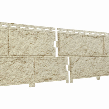 картинка Панель фасадная Стоун Хаус Камень золотистый 3025*225мм (с двойным замком, 10 шт/уп) от магазина Румлес