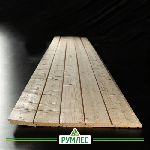 картинка Скандинавская фасадная доска профиль UYW 21*145(130)*6000мм 100% Ель сорт АВ Архангельск от магазина Румлес