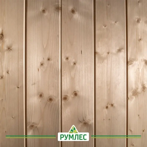 картинка Имитация бруса ИжПрофиль Ель 17*172(152)*6000мм сорт АВ увеличенный шип 20мм от магазина Румлес